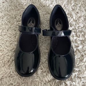 Hush Puppies Lexi Black Patent Leather Dress Mary Jane Shoes